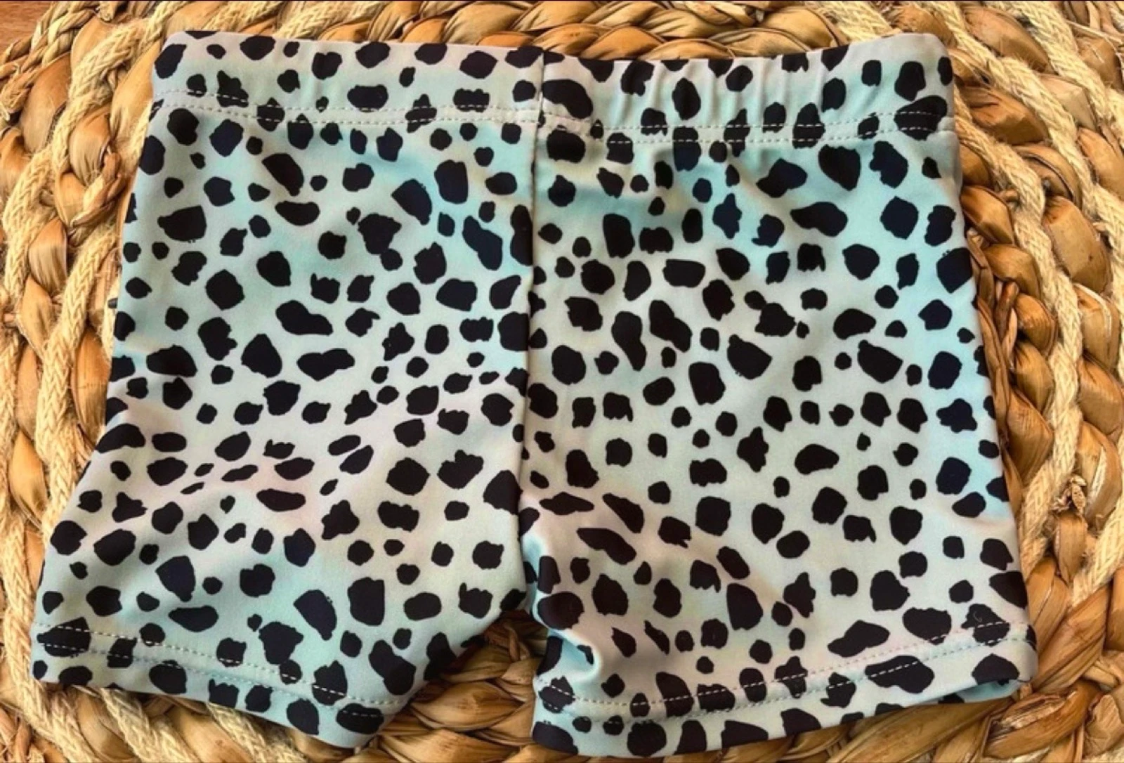 🚙 𝒎𝒛 | HEMA zwembroek jongens | panter print groen/zwart | maat 74/80 | baby zomer – photo 2